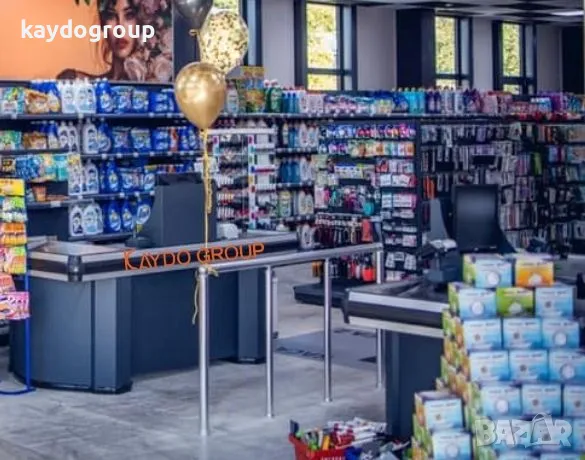 Конзола за дисплей на касов модул с поставка за посттерминал, аксесоари за каса, снимка 1