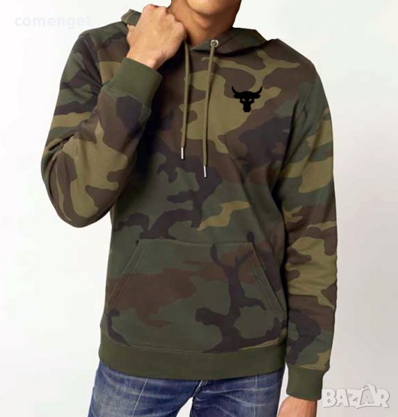 Органичен памук! Суичъри ROCK ARMOUR - камуфлаж, тип Hoodie., снимка 1