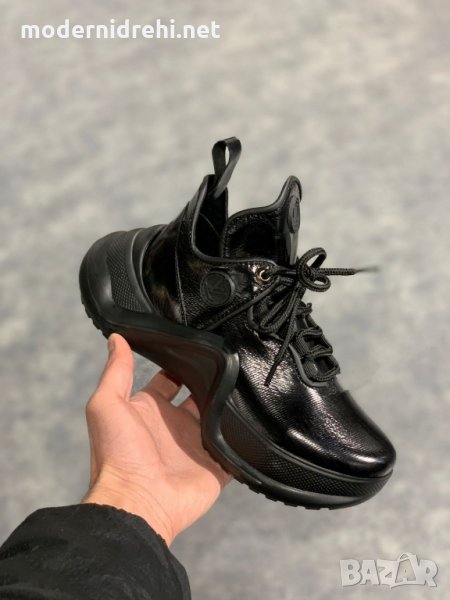 Дамски спортни обувки louis vuitton черни код 81, снимка 1
