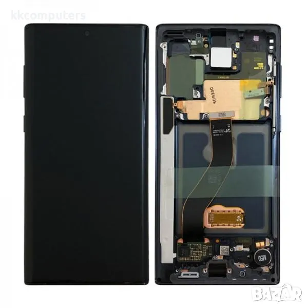 LCD Дисплей за Samsung SM-N970F Note 10 / GH96-12727A / Тъч скрийн / Черен / Баркод : 116460, снимка 1