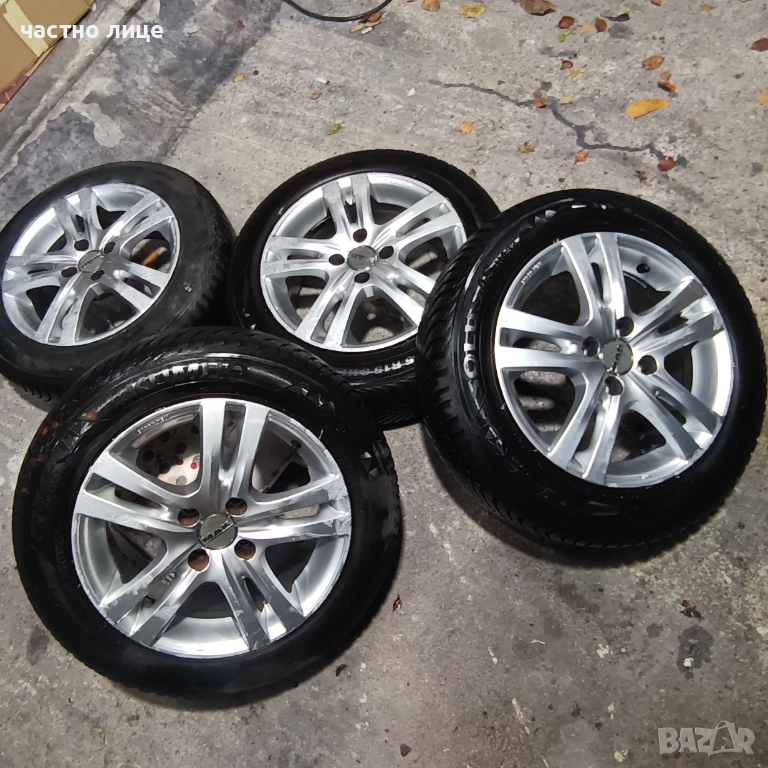 Тойота Ярис джанти 14 цола  и гуми  175/65/15 , снимка 1