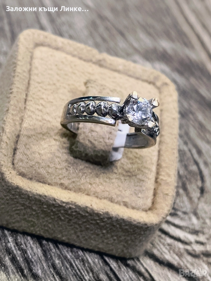 Златен Пръстен 3.66гр / 14К, снимка 1