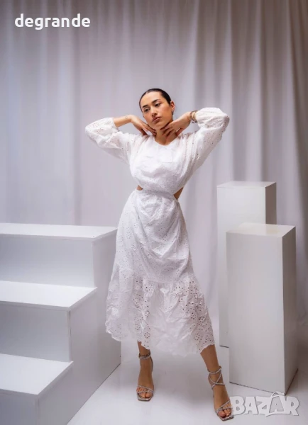 Дантелена бяла ролкя , снимка 1