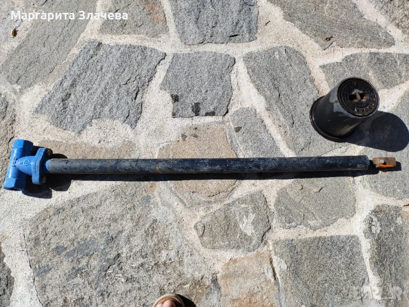 Тротоарен спирателен кран комплект , снимка 1