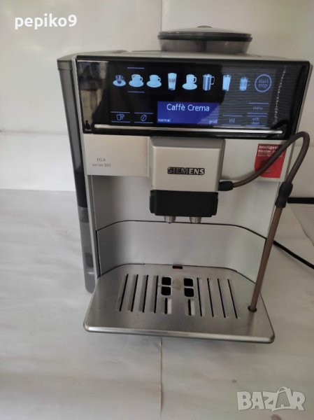 Продавам кафемашини внос от Германия робот пълен автомат SIMENS EQ.6 SERIES 300, снимка 1