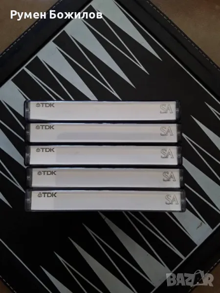5 много запазени и красиви касети  TDK SA90, снимка 1