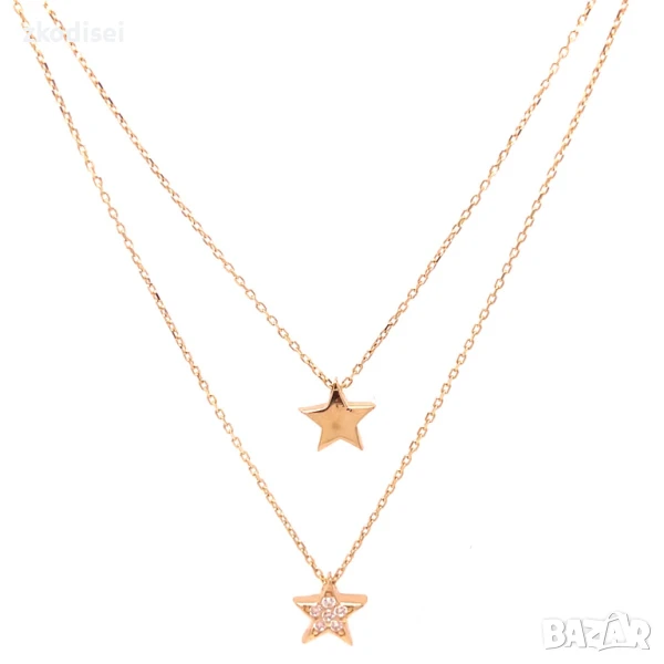 Златно колие 2,07гр. 46,0см. 14кр. проба:585 модел:32113-3, снимка 1