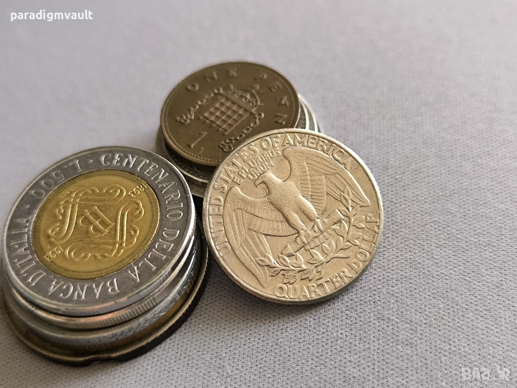 Монета - САЩ - 1/4 (четвърт) долар | 1987г., снимка 1