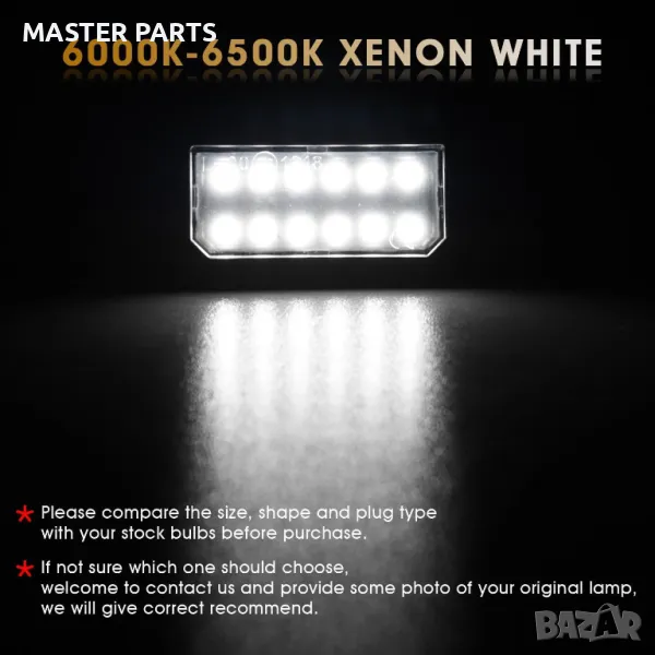 Супер ярки LED плафони за BMW F40, F90, G30, G31, G38 – без грешки!, снимка 1