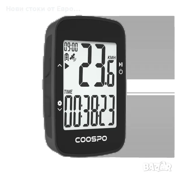 Двойно GPS позициониране: Оборудван с двойно GPS сателитно позициониране, велокомпютърът BC26, снимка 1