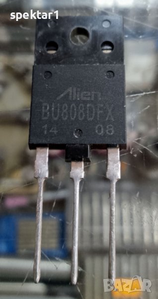 BU808DFX транзистор дарлингтон 1400 Волта 8А на едро и дребно, снимка 1