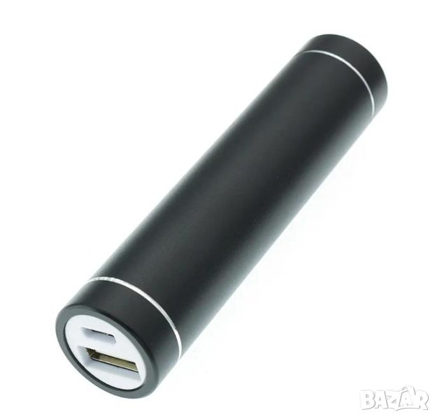 Преносима Батерия Метален Powerbank с 3500 mAh Литиево-Йонна Батерия 18650 3.7V 5V 1A, снимка 1
