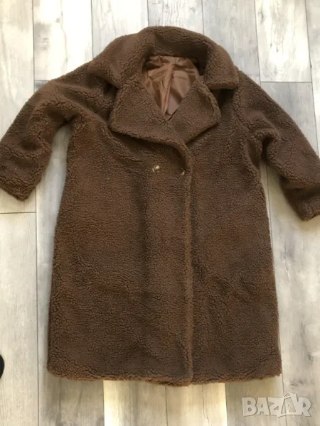 Актуално пухкаво- рошаво палто - размер 2ХЛ , снимка 1