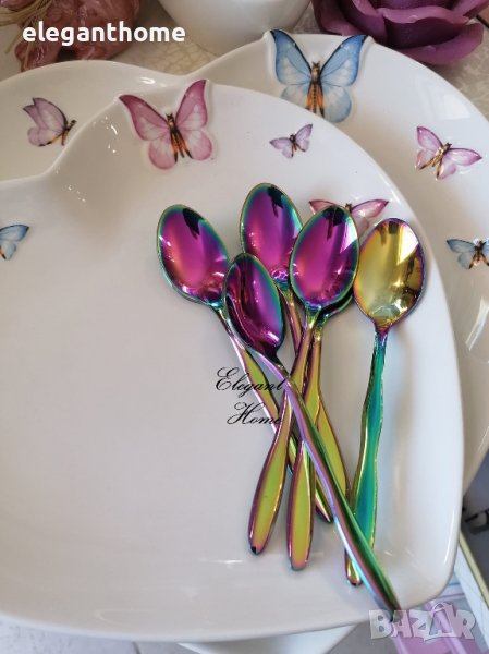 Комплект от 6 броя лъжички, снимка 1