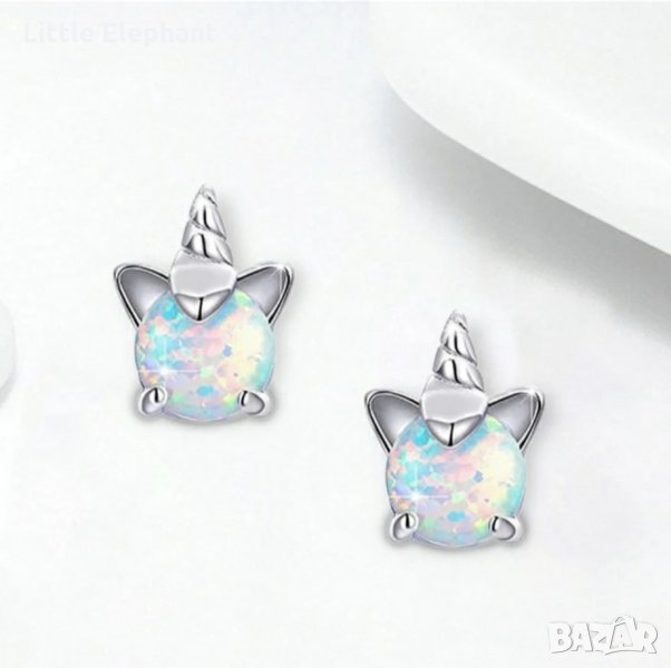 Sale Обеци"uniqorn"/нови, снимка 1