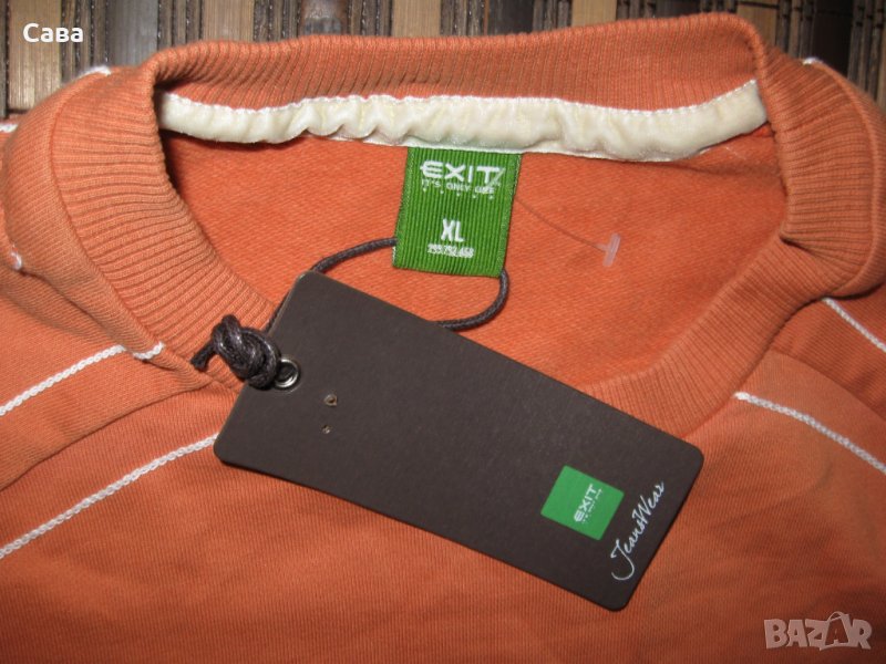 Ватирана блуза EXIT JEANS   мъжка,Л-ХЛ, снимка 1