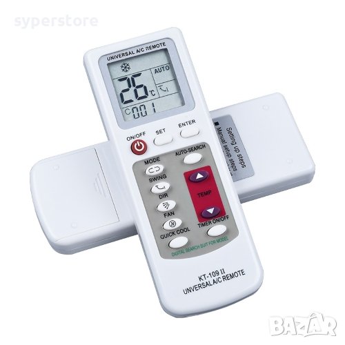 Дистанционно Универсално дистанционно за климатици Digital One SP00319 kt-109, снимка 1