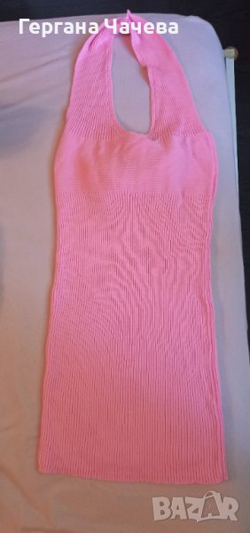 Дамска рокля в розово , снимка 1
