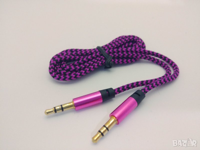 Кабел за слушалки с оплетка, снимка 1
