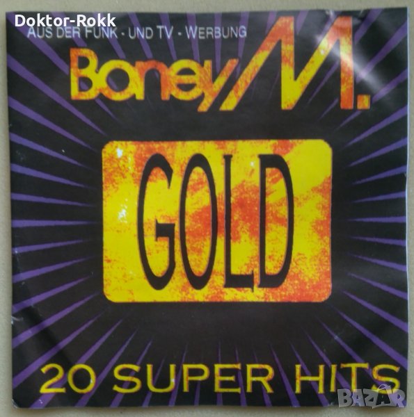 Boney M. - Gold - Greatest Hits (CD) 1992, снимка 1