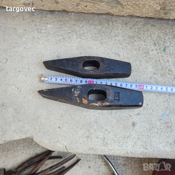 два броя ковашки чукове за горещо отсичане, снимка 1