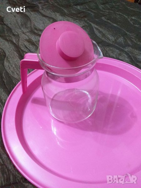 Кана термо и поднос , снимка 1