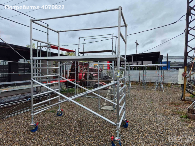 Мобилно алуминиево скеле -TOBLER ”MATO R’’, снимка 1