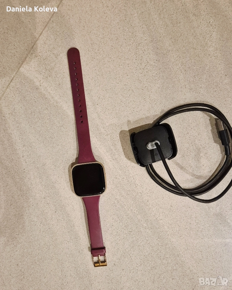 Fitbit versa 2 - розов, снимка 1