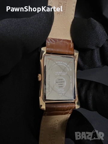 Продавам Елегантен мъжки часовник Caravelle New York, снимка 2 - Мъжки - 53366346