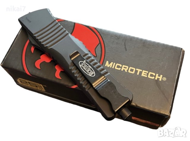 автоматичен нож мега здрав Tactical Microtech за оцеляване самозащита, снимка 7 - Ножове - 42118058