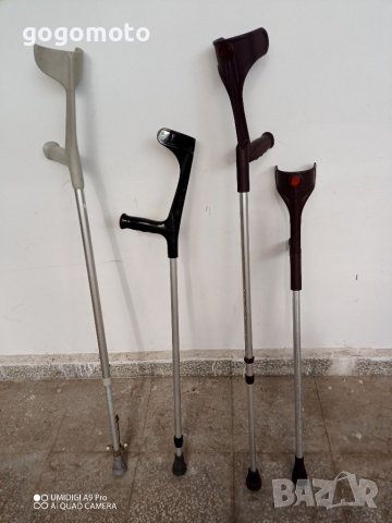 Бастун, канадка, патерица с метални зъби за хлъзгав терен , например лед, снимка 5 - Патерици - 37436584