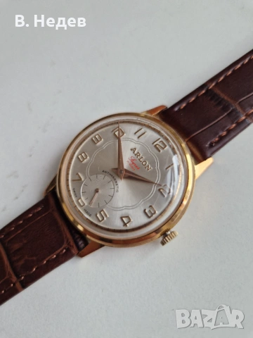 ARLON Super, 17 rubis, UT 6310, Wehrmachtswerk! TOP!, снимка 2 - Мъжки - 54005543