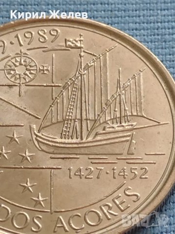 Монета Португалия КОРАБИ ARQUIPELAGO DOS ACORES за КОЛЕКЦИОНЕРИ 34327, снимка 6 - Нумизматика и бонистика - 42697081
