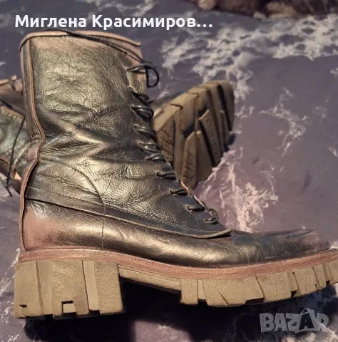 Кубинки/ботуши, снимка 2 - Дамски ботуши - 48217409