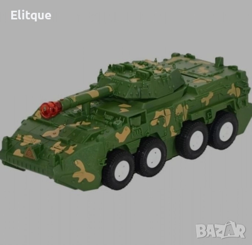 Трансформируем танк, бронирана кола, работещ с батерии робот, снимка 4 - Коли, камиони, мотори, писти - 52752882