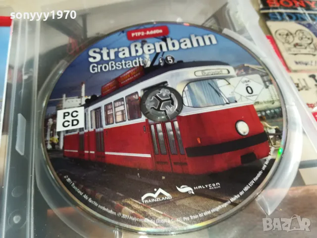 STRASENBAHN GROSSTADT-PC CD GAME-GERMANY 2602251743, снимка 2 - Игри за PC - 49289488