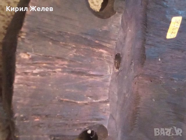 Маска дървена стара 27358, снимка 6 - Декорация за дома - 35024816