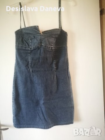 Запазена дънкова рокля, снимка 1