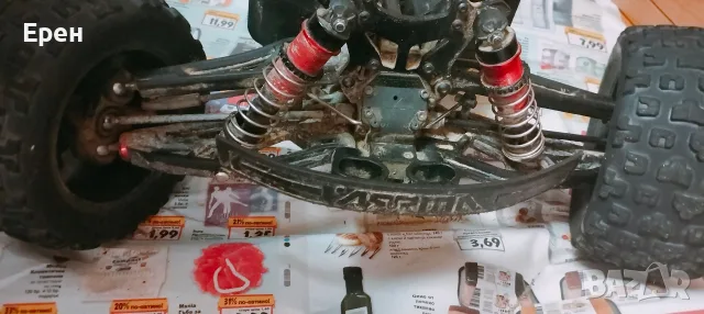 Продавам Arrma Kraton 6S V5 (Хибрид с EXB V6) – Пълен RTR комплект + Gens Ace батерии и много тунинг, снимка 8 - Коли, камиони, мотори, писти - 55823193