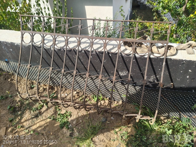 Решетки за прозорци и парапети от истинско ковано желязо 