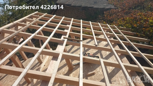 правене на нови покриви 40€ квадратен метър , снимка 13 - Ремонти на покриви - 53062075