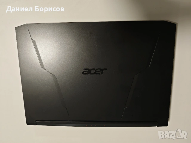 Гейминг лаптоп Acer Nitro 5 (AN515-57) – Core i7-11800H, RTX 3050 Ti, 16GB RAM, 1TB SSD, снимка 2 - Лаптопи за дома - 53223927