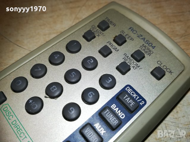 aiwa rc-zas04 audio remote-внос finland, снимка 8 - Други - 30591374