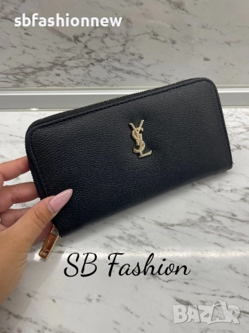 Ysl черно портмоне, снимка 2 - Портфейли, портмонета - 51718615