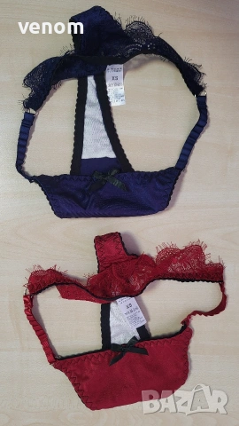 Лъскави дамски прашки с дантелени детайли, снимка 3 - Бельо - 53046009