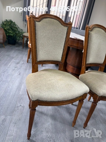 Масивни барокови столове , снимка 2 - Столове - 54078875