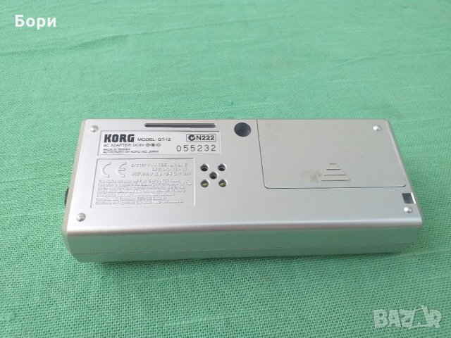 KORG GT 12 Guitar/Bass Tuner with analog meter, снимка 6 - Китари - 29286063