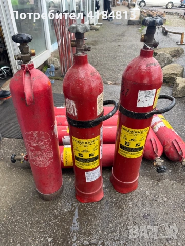 Бутилки за СО2, снимка 2 - Други машини и части - 53015581