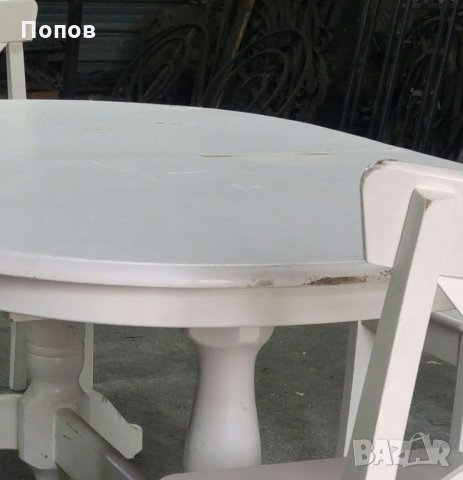 Трапезна маса със столове тип IKEA в Маси в гр. Пловдив - ID31735477 —  Bazar.bg