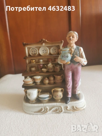 Порцеланова фигура , снимка 4 - Антикварни и старинни предмети - 54317177